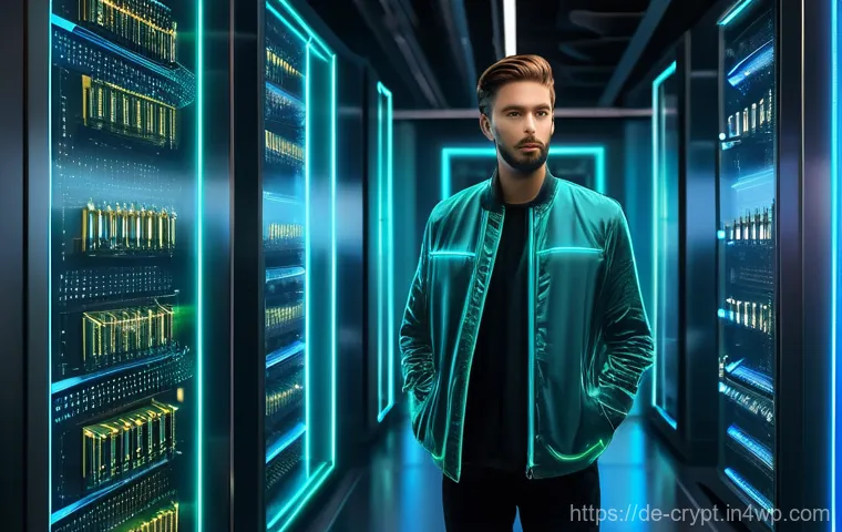 암호화폐 보안에 관한 최신 기술 동향 - **Prompt: The Hardware Wallet Fortress**
    A secure and futuristic digital art illustration of a p...